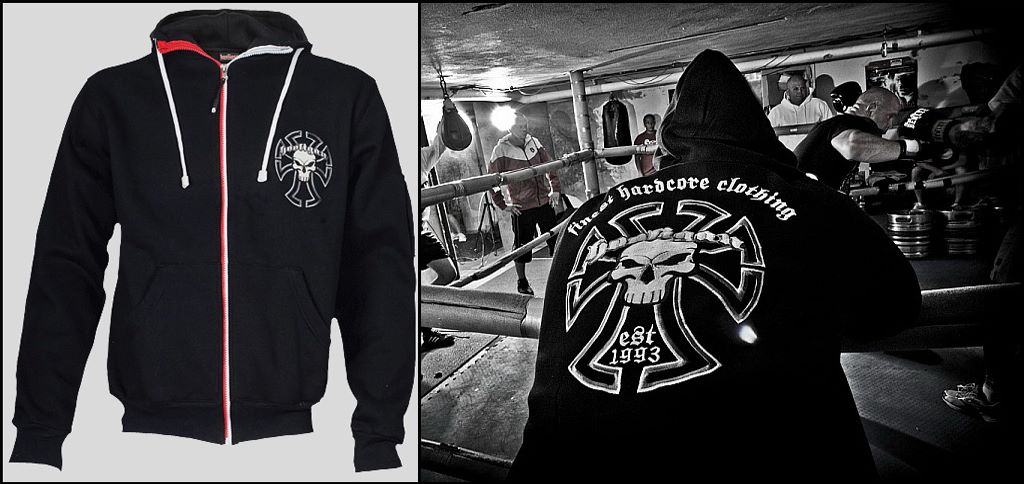 Hooligan Streetwear - Hooded Sweatjacket Templar+